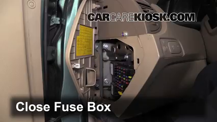 Interior Fuse Box Location: 2005-2010 Kia Sportage - 2007 ... 2009 kia sportage fuse box 